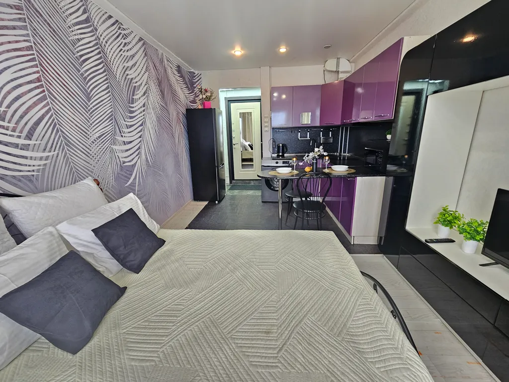 Уютная студия для двух гостей