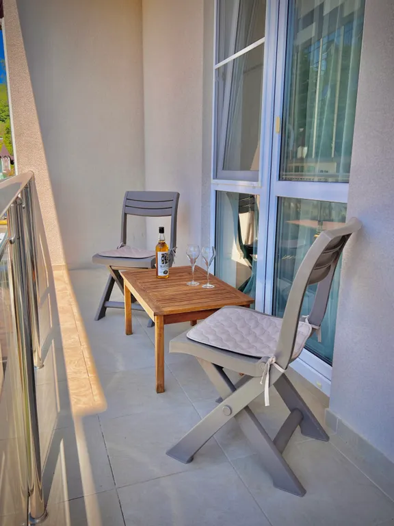 Шикарная квартира люкс Курортная жизнь с балконом