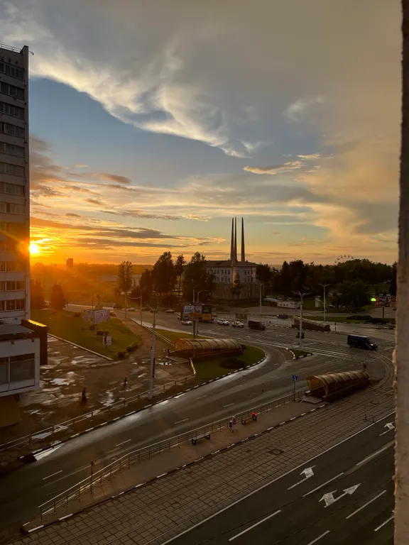 Апартамент в самом центре с видом на Площадь  Победы