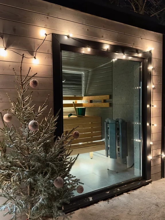 Happy Dacha стильный барнхаус с баней возле Иннополиса