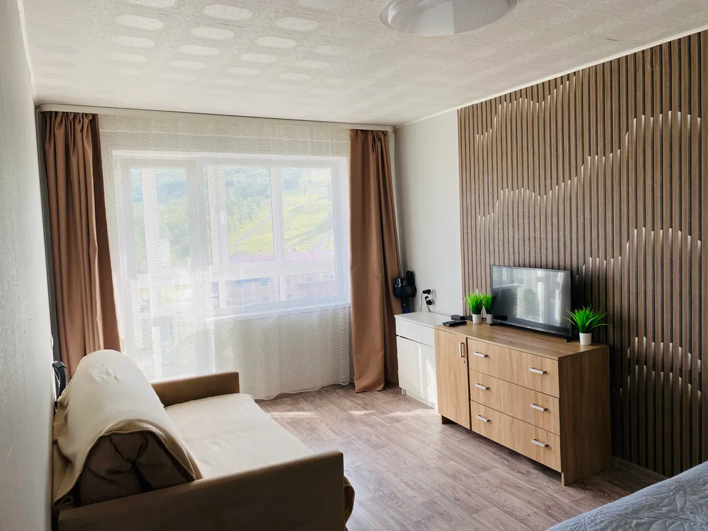 Квартира с панорамным видом на горнолыжный склон — аренда посуточно в Мурманск