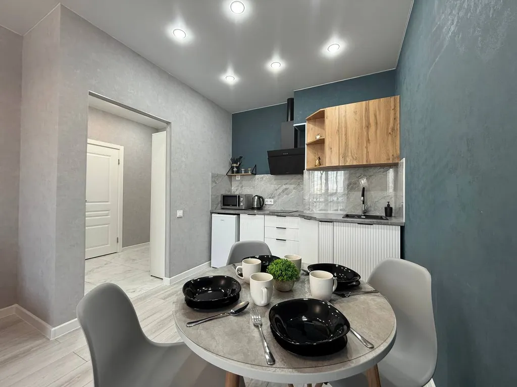 Просторная дизайнерская квартира возле аквапарка