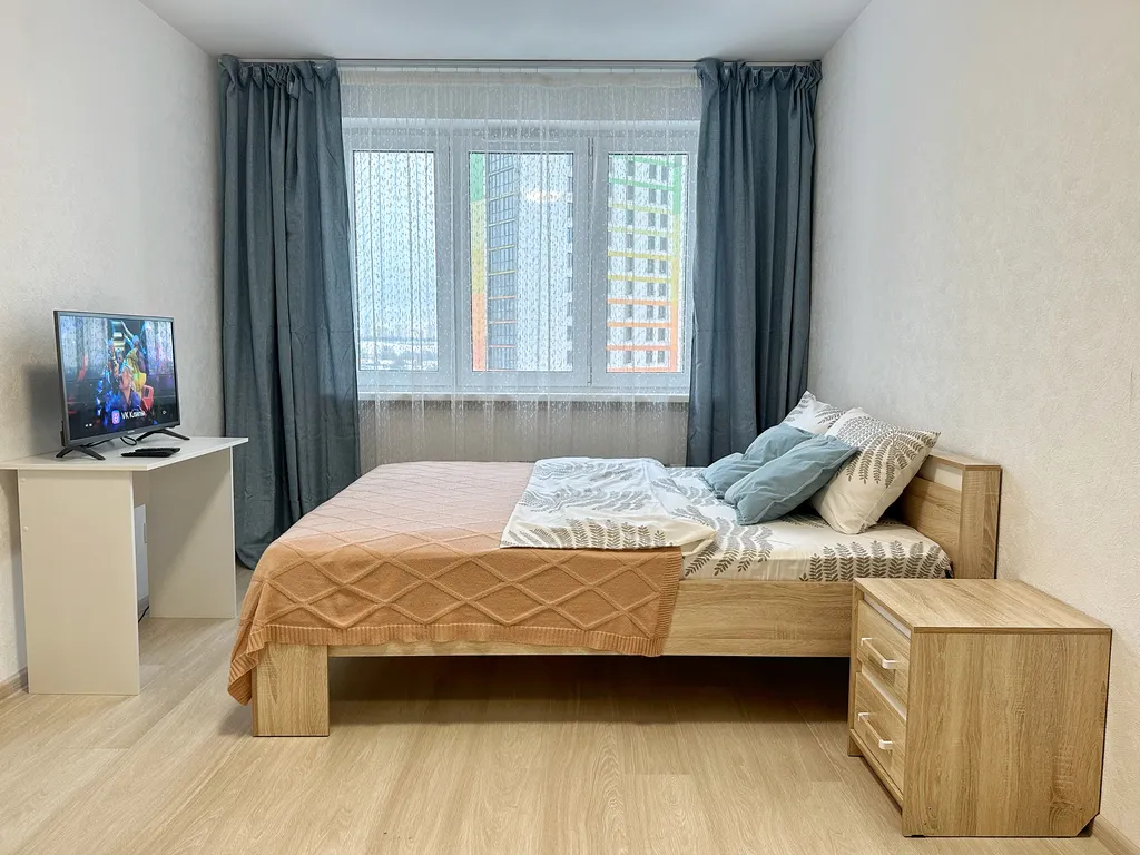 Лазурная - современная 1-комнатная квартира в ЖК Чистые пруды