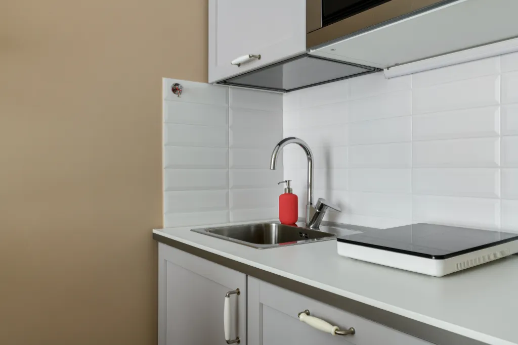 Студия с видом на сосны в Зеленогорске, закрытая территория