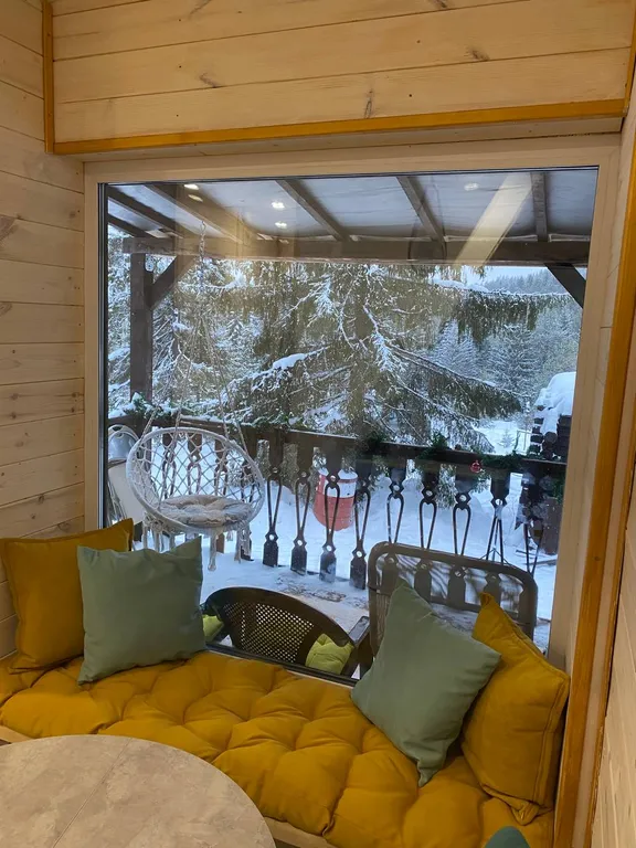 Шале Италия в Таун Хаусе Калинин Двор с ванной с панорамным окном