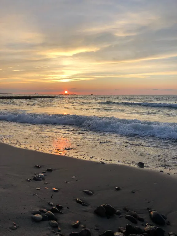 Sea and Lake Svetlogorsk