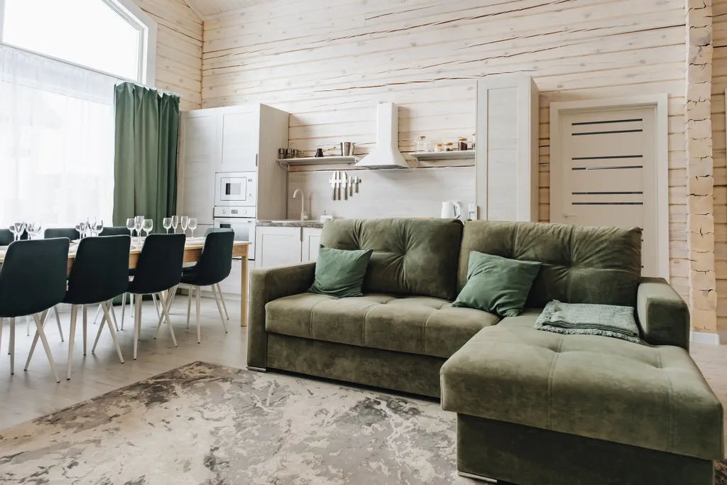 Коттедж на большую компанию близко от подъемника