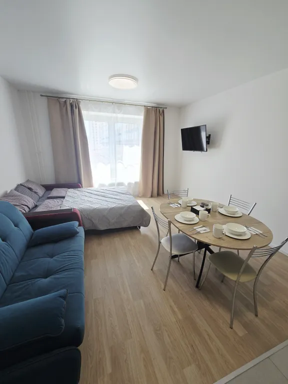 Уютная квартира с видом на парк рядом с метро