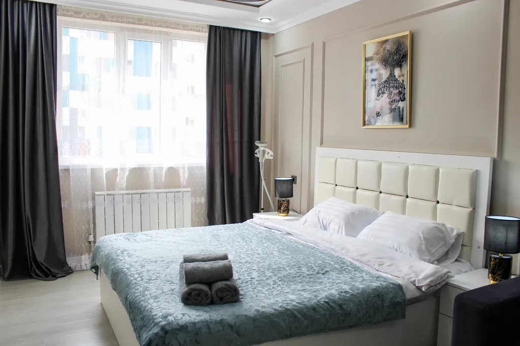 Квартира Уютная чистая современная квартира — Алматы