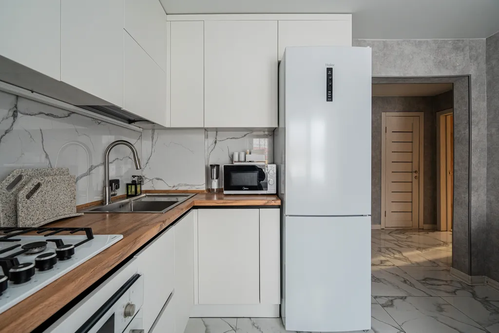 Красивая квартира с отдельными комнатами в районе Выя