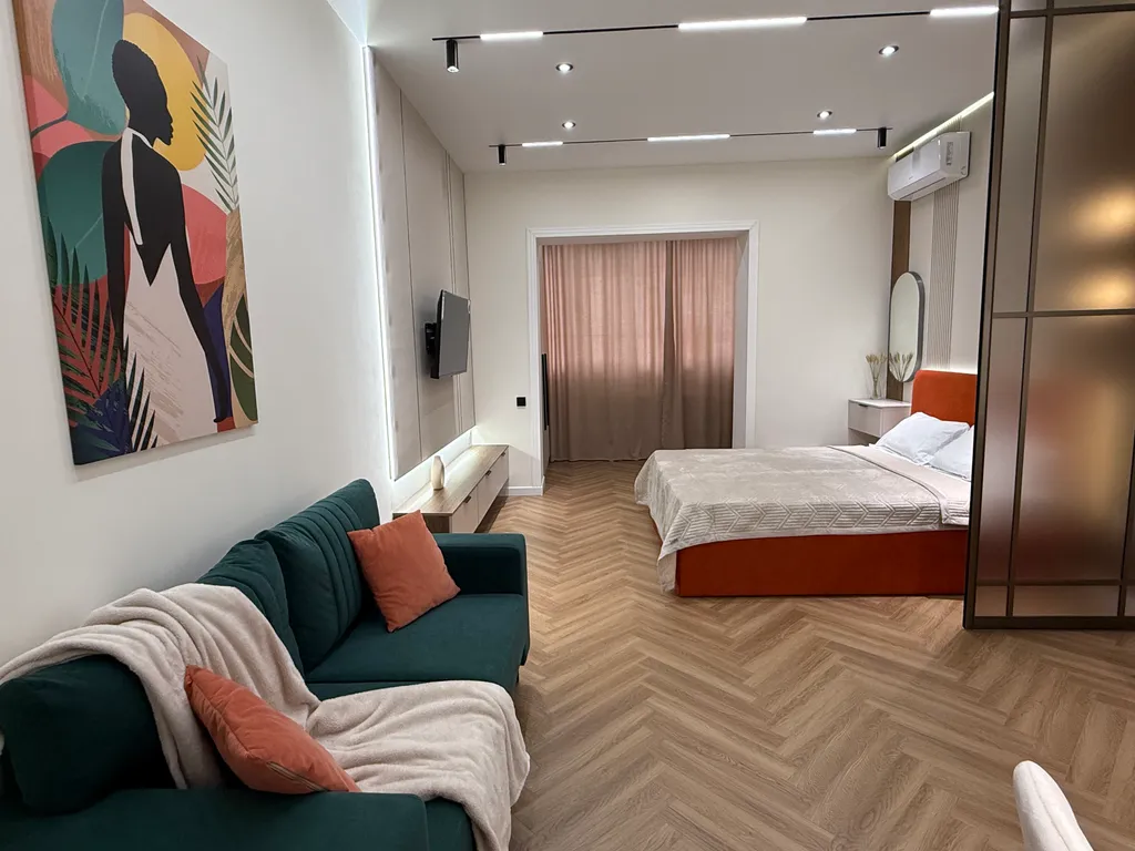 Апартаменты премиум класса в центре Алматы с дизайнерским ремонтом