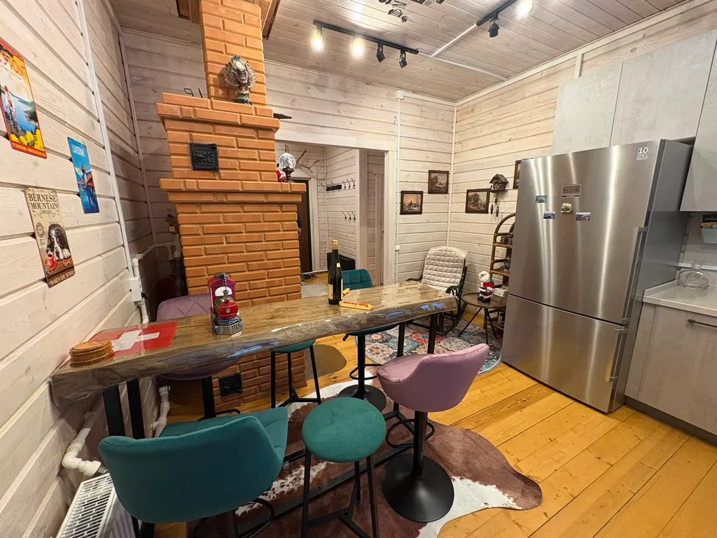 Русская усадьба с баней со швейцарским флёром