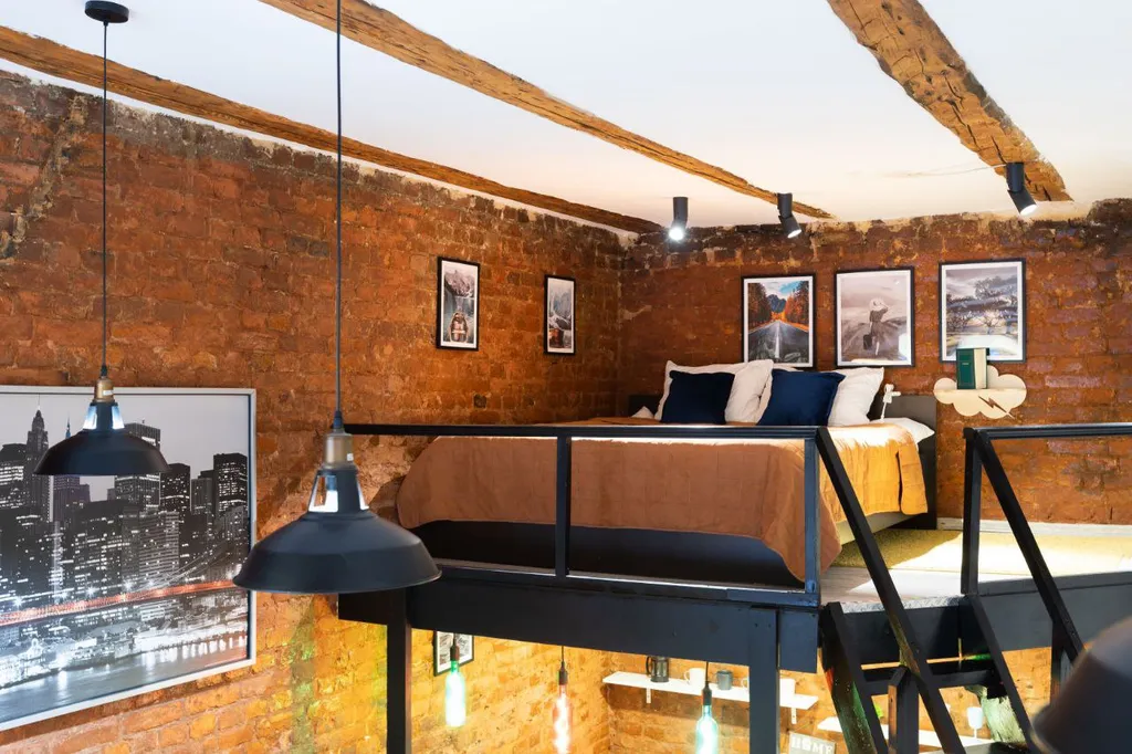 2уровневая стильная квартира