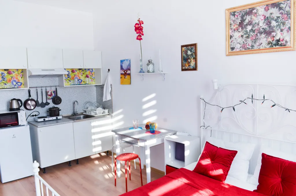 Квартира Квартира Тихая и чистая студия в шаговой доступности от онкоцентра — Песочный