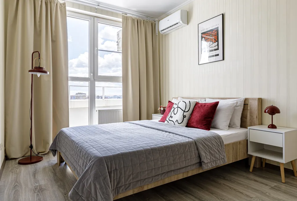 Атмосферная 2-комнатная квартира на 21 этаже