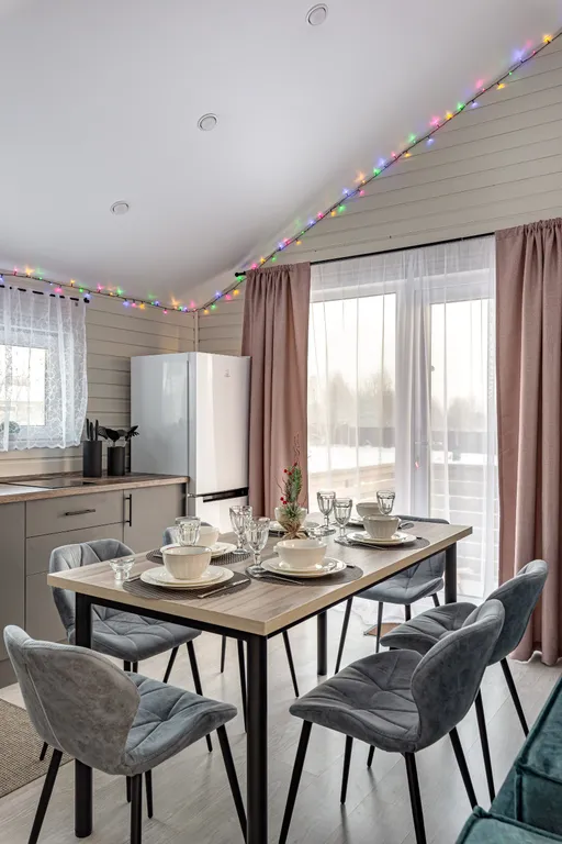 Дом в поселке у водохранилища: все удобства для комфортного отдыха