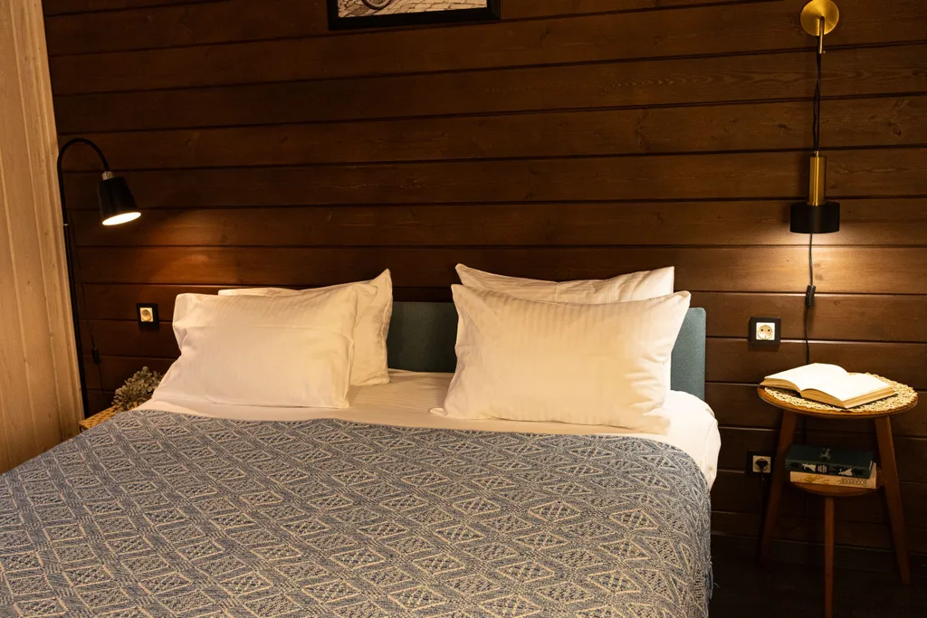 Ольшаны_Парк Дом Шале у леса с баней и горячей купелью