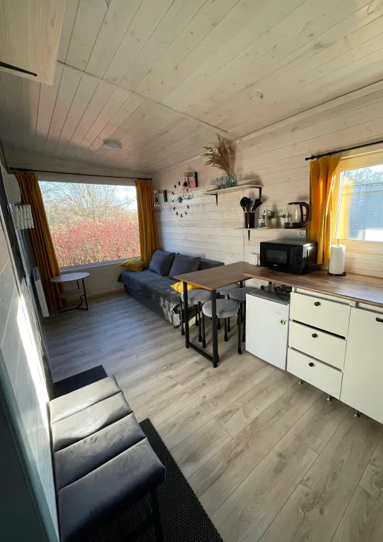 Атмосферный домик + Баня на дровах + Чан