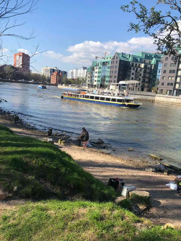 Квартира Квартира в сердце города с видом на реку — Калининград