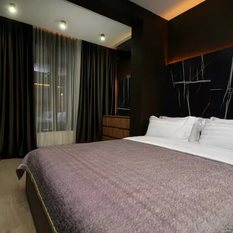 Стильная квартира у Арбата с панорамным видом на горы