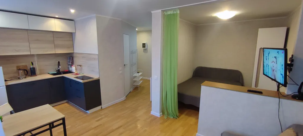 Уютная студия на Комсомольском проспекте, в центре