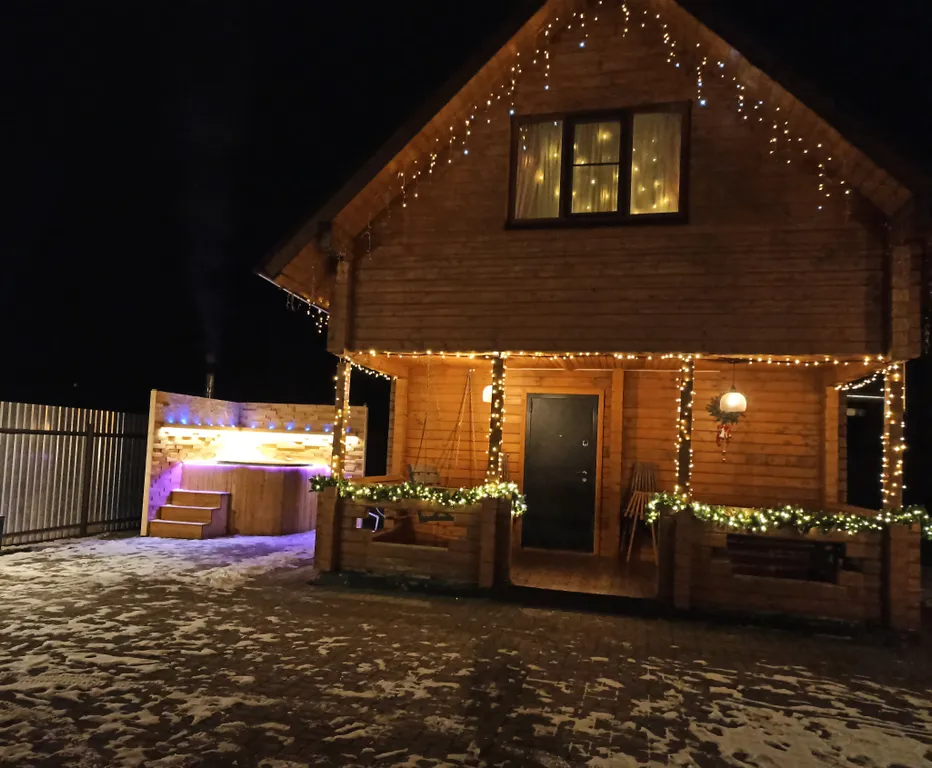 Уютный домик с сауной и банным чаном