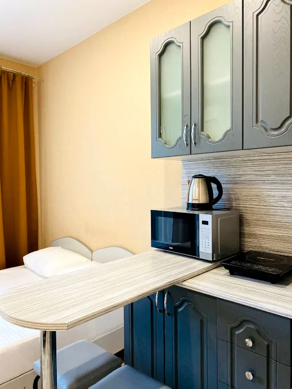 Квартира Квартира Уютная студия в ЖК Мадрид Парк 2 с бассейном — Адлер