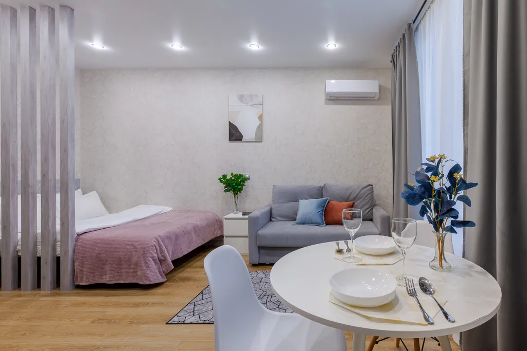 Квартира Уютная студия в географическом центре в ЖК Сокол — аренда посуточно в Самара