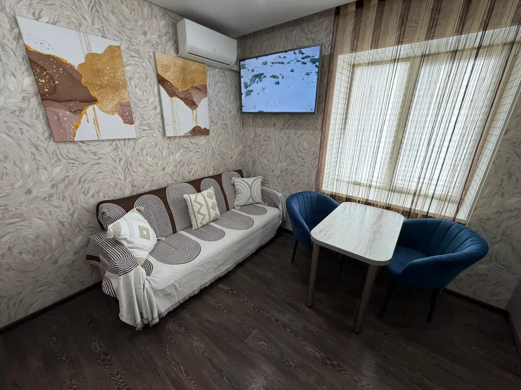 Vip-loft с джакузи, большая 1-комнатная квартира