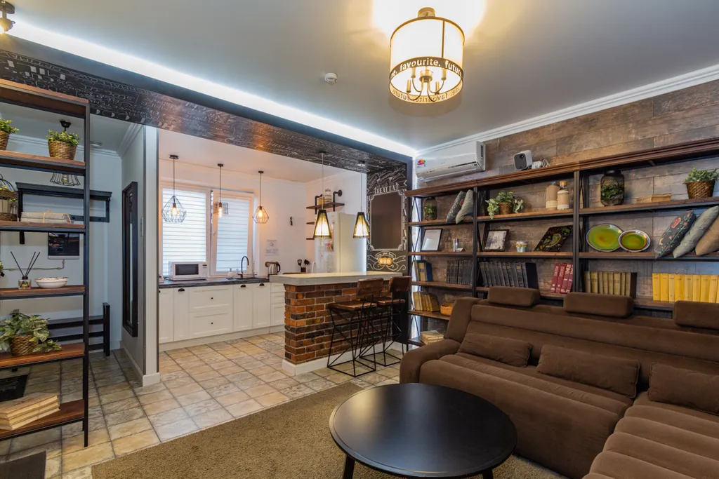 2х комнатный лофт с проектором