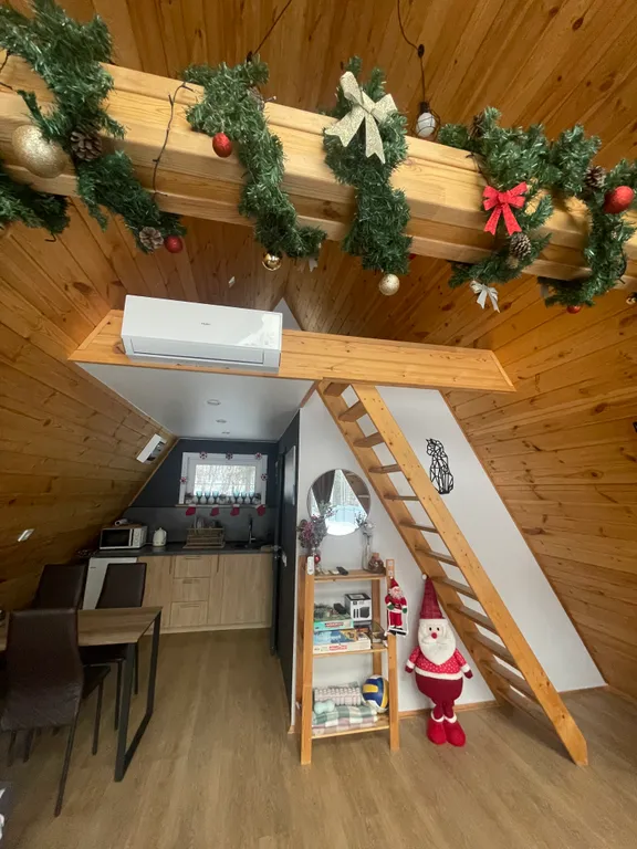 Уютный дом А-фрейм На воздухе