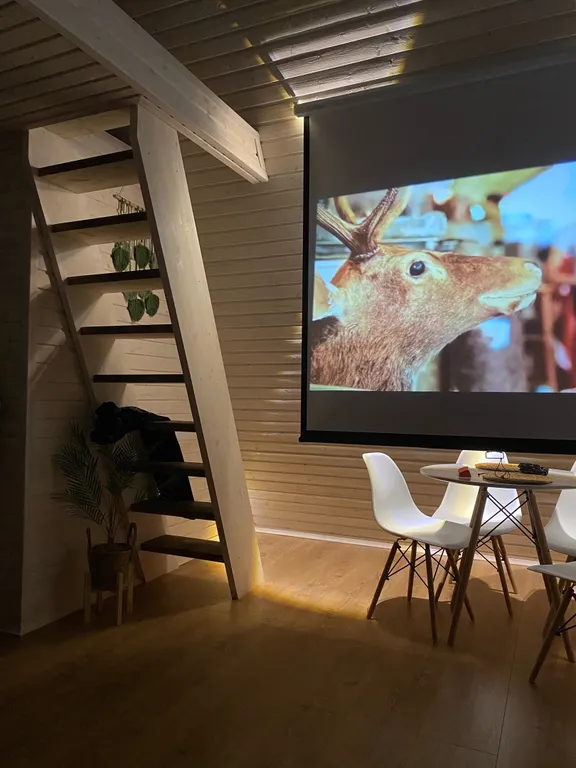 Стильный домик А-фрейм