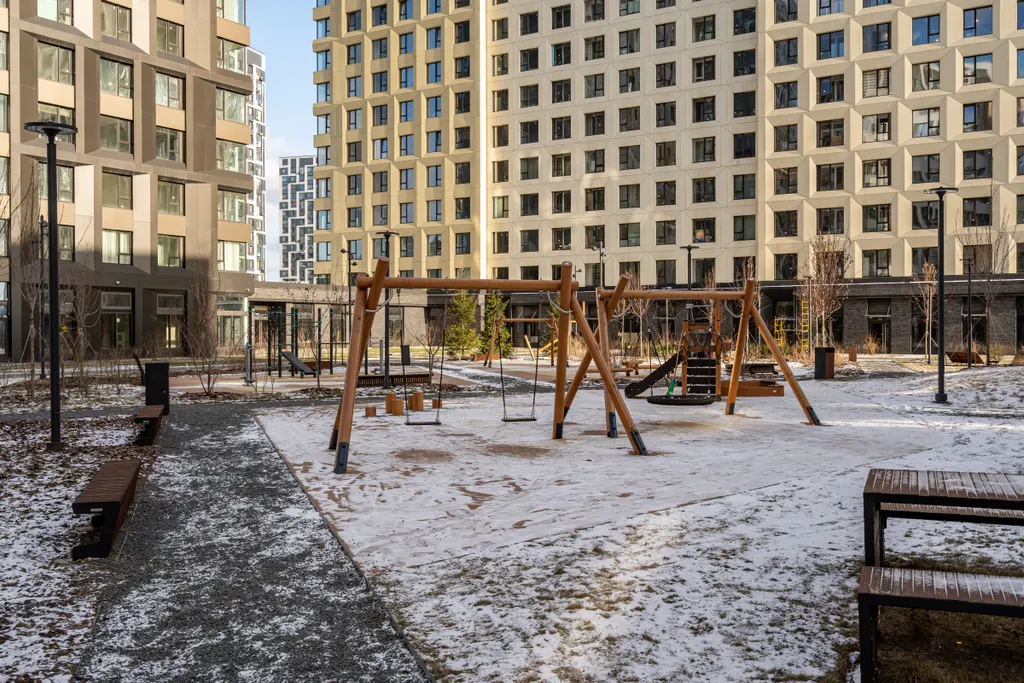 Квартира Квартира Hовая евpо квaртира в 15 минутaх пешком от метро — Москва