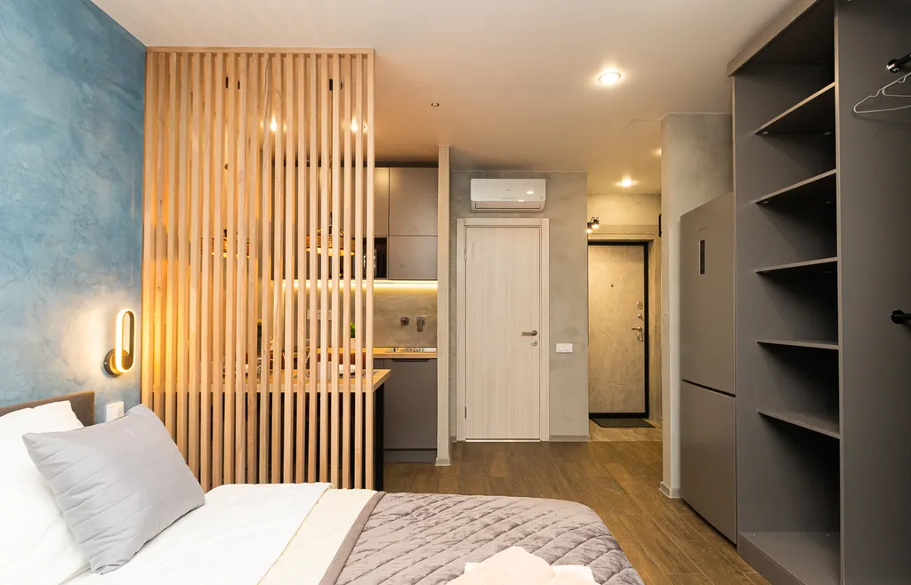 Стильная и уютная студия рядом с метро