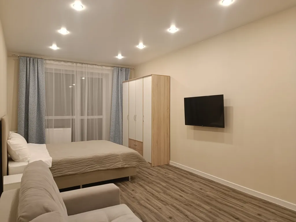 Большая современная 1-комнатная квартира