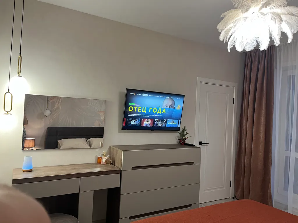 Парадиз lux с камином однокомнатные апартаменты в центре города