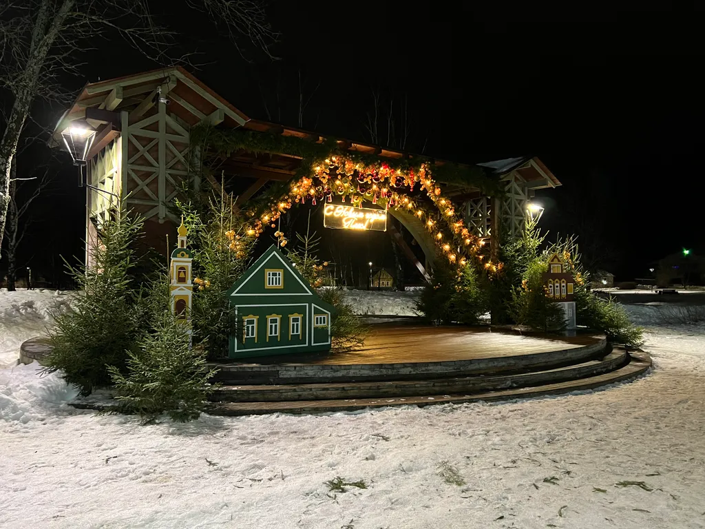 Апартаменты “Обитель Плёсъ” в стиле русской избы