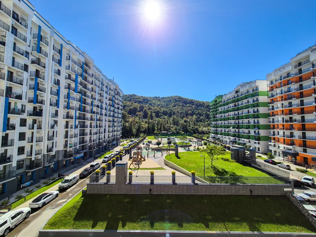 Студия в Летнем с видом на лес