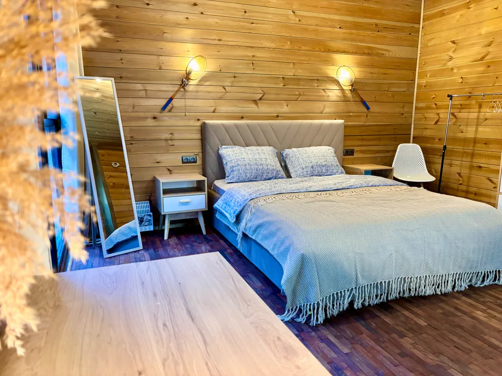 Апартаменты у озера с панорамой гор