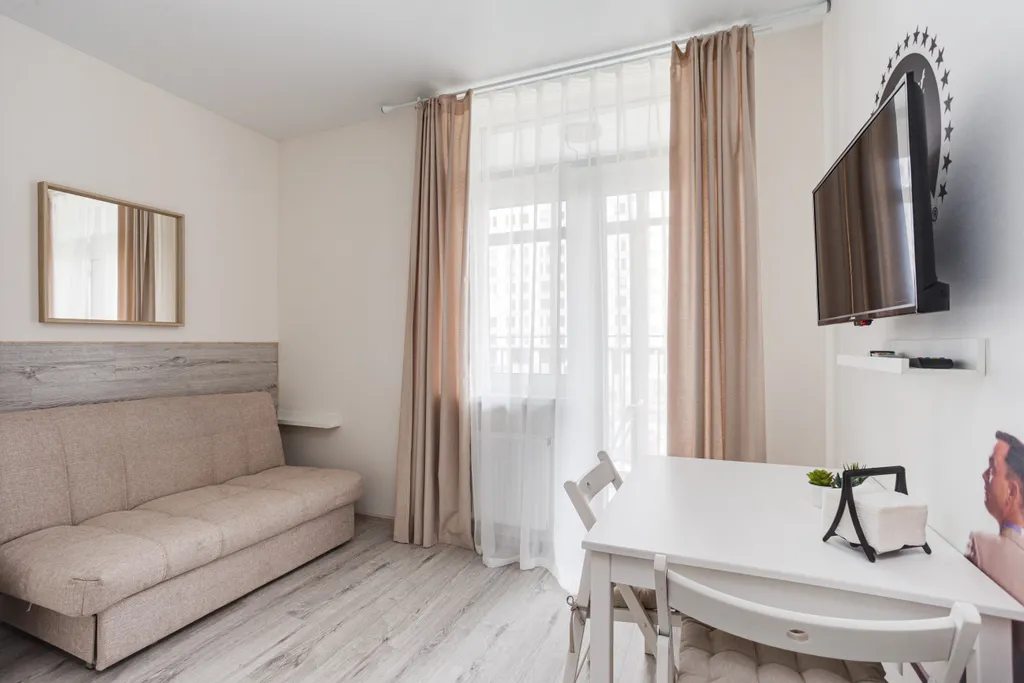 Первоклассная студия с балконом в 5 минутах от автовокзала Котельники