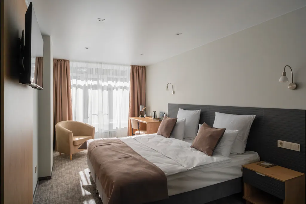 Квартира Двухместный номер Comfort с 1 или 2 кроватями — аренда посуточно в Серпухов