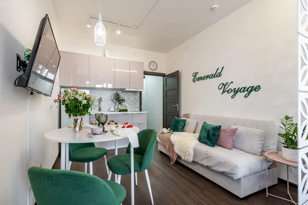 Квартира Квартира Emerald Voyage — Санкт-Петербург