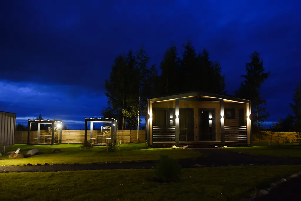 Коттедж Коттедж в стиле Барнхаус в аутентичном лесу — Петяярви