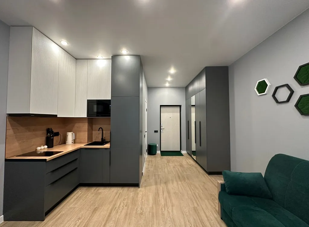 Квартира Квартира Уютная студия с террасой — Адлер