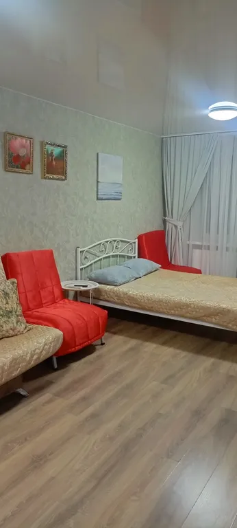 Квартира Уютная студия с двумя балконами в ЖК Берёзка — аренда посуточно в Аксай