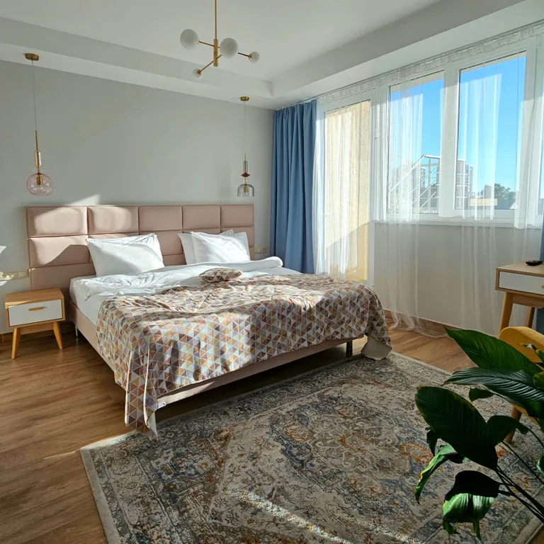 Квартира с балконом и с красивым южным видом — аренда посуточно в Адлер