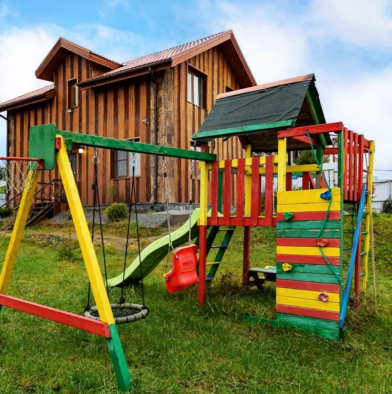 Коттедж Эко дом с баней и бассейнами рядом с Санкт-Петербургом — Кискелово