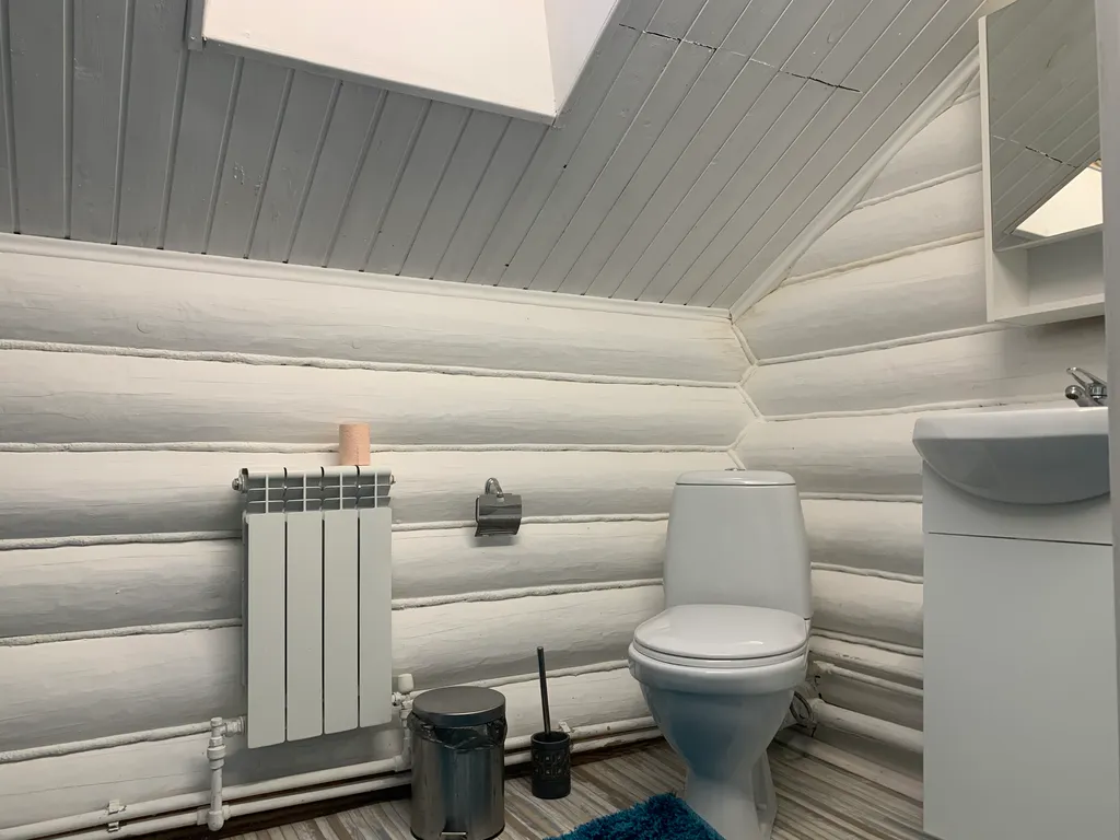 Большой стильный дом с панорамой на сосновый бор в 15км от НН с баней