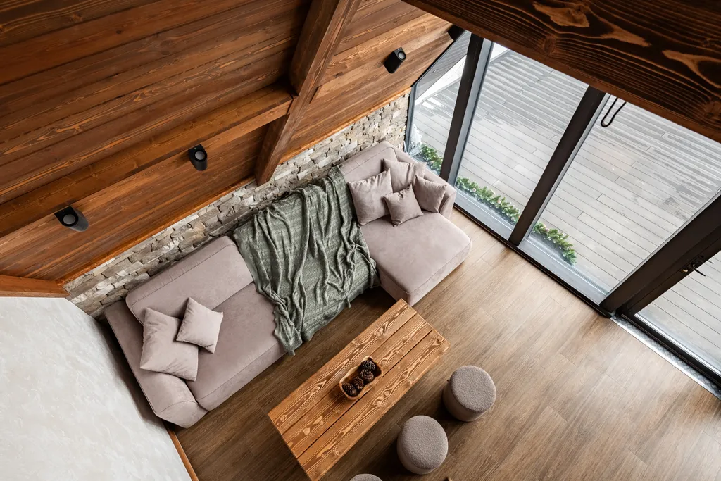 Дом с дизайнерским ремонтом в Подмосковье