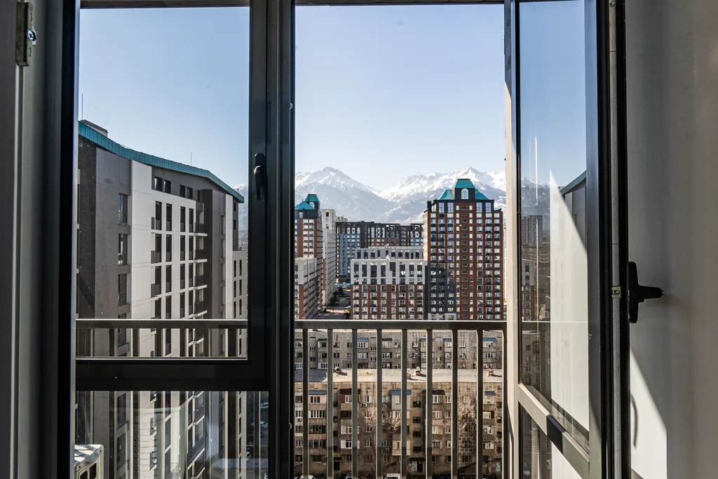 Квартира Open line terra, 2 комнаты с видом на горы — Алматы